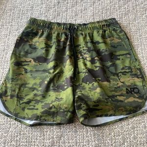 NFQ Men’s Tropic Multicam Performance Training Shorts (L)